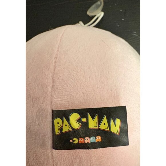 Pink Pac-Man Ghost Plush With Suction Cup  Namco Official Merchandise 2015 - Picture 6 of 7